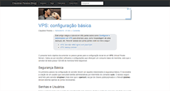 Desktop Screenshot of blog.claudineipereira.com